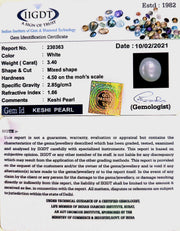 3.40/CT NATURAL KESHI PEARL